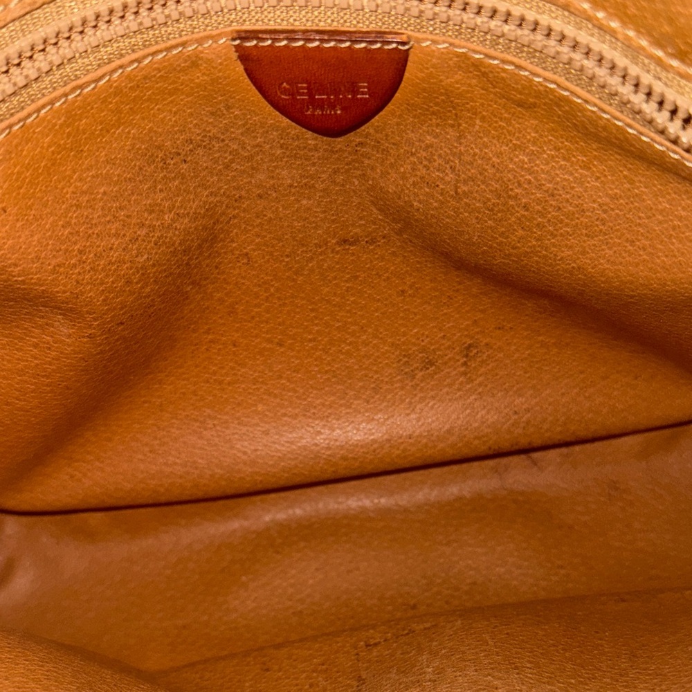 🔥Vintage large AUTHENTIC Celine Brown leather Clutch🔥 pre loved - Picture 4 of 10